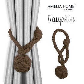 Rideaux - accessoires DAUPHIN couleur marron ameliahome