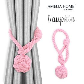 Rideaux - accessoires DAUPHIN couleur rose poudré ameliahome