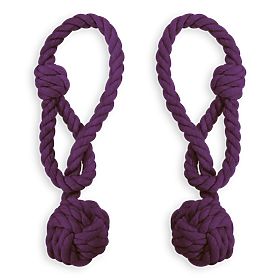 Rideaux - accessoires DAUPHIN couleur violet ameliahome