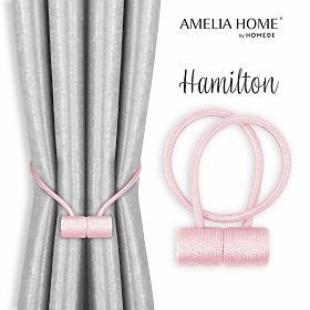Rideaux - accessoires HAMILTON couleur rose poudré ameliahome