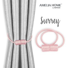 Rideaux - accessoires SURREY couleur rose poudré ameliahome