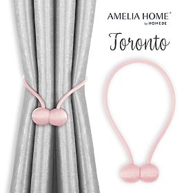 Rideaux - accessoires TORONTO couleur rose poudré ameliahome