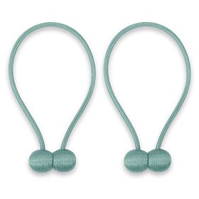 Rideaux - accessoires TORONTO couleur turquoise ameliahome