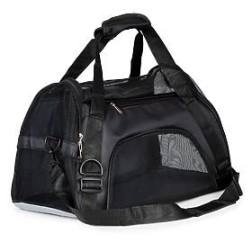 Sac de transport pour animaux chat chien noir