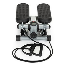 Stepper avec élastiques pour exercices de fitness avec compteur, MODERNHOME
