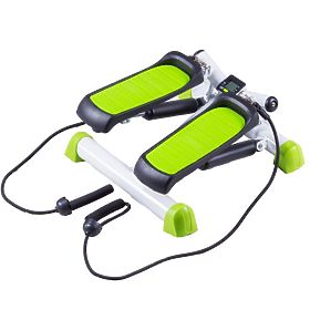 Stepper twist avec élastiques et compteur fitness ModernHome, MODERNHOME