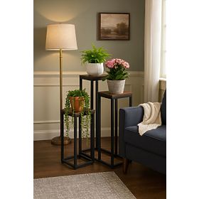 Support de fleurs à 3 étagères loft ModernHome