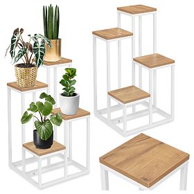 Support de fleurs blanc Mogren Craft