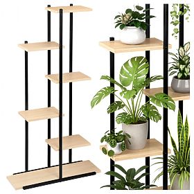 Support en métal pour plantes IKER Vanilla Craft 6 niveaux