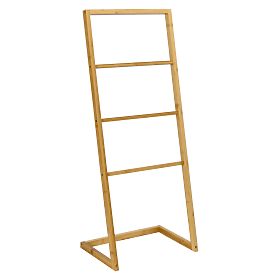 Support MEKONG en bambou avec 3 crochets