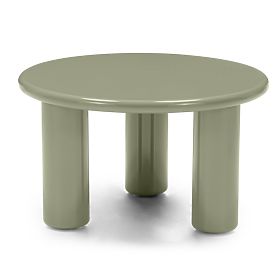 Table basse Blair 60 cm, olive, brillant, lectus