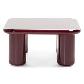 Table basse Cherry 70 cm, bordeaux/cerise, brillant, lectus