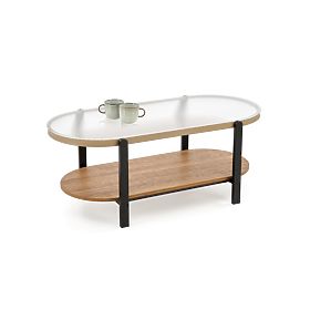 Table basse KAMALA, naturel / noir (1p=1pcs)