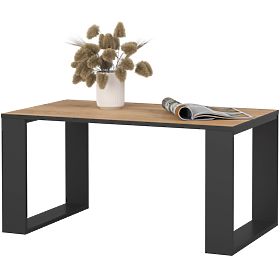 TABLE BASSE NOX CHÊNE CRAFT / NOIR
