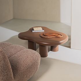 Table basse Vercelli 100 cm, choco, lectus