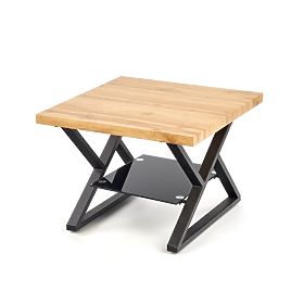 Table basse XENA KWADRAT noir / naturel (2p=1ks)
