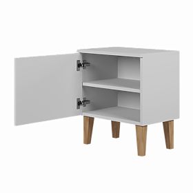 Table de chevet KUBI - blanc, Kocot Kids
