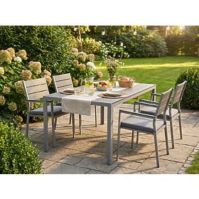 Table de jardin en aluminium ZENON 150x90 cm