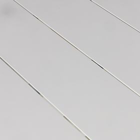 Table de jardin Piretto 180 cm, aluminium, blanc