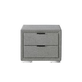 Table de nuit LEVANTER grise (1p=1pc), Halmar