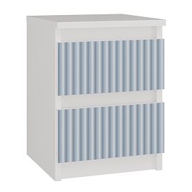 Table de nuit Malwa M2 ARTESO BLUE / Bleu