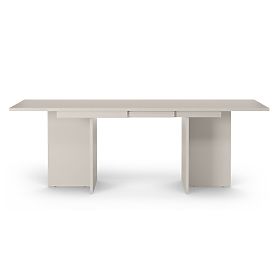 Table extensible Jose 140-200 cm, rectangulaire, cachemire, lectus