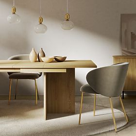 Table extensible Jose 140-200 cm, rectangulaire, Chêne Cremona Torro