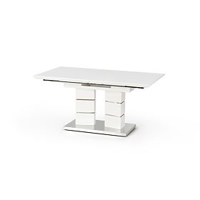 Table extensible LORD blanche (3p=1ks), Halmar