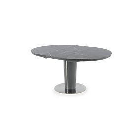 Table extensible RICARDO marbre gris (3p=1ks)