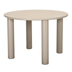 Table à manger Joki 110 cm, rond, beige foncé