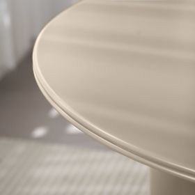 Table à manger Kairo 120 cm, rond, beige foncé