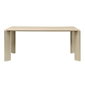 Table à manger Tao 180x90 cm, beige
