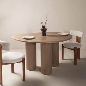 Table à manger Vesper 140 cm, noyer
