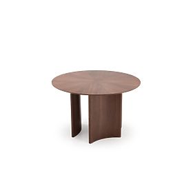 Table ronde CALDO, noyer, Halmar
