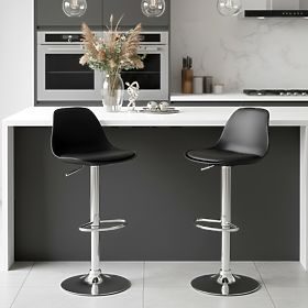 Tabouret de bar Ricardo noir