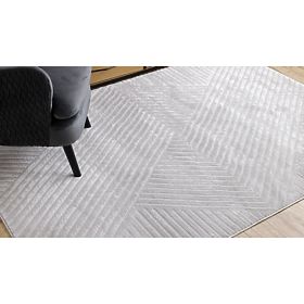 Tapis BALANCE 1503 gris - Géométrique, structurel, glamour, F.H.Kabis