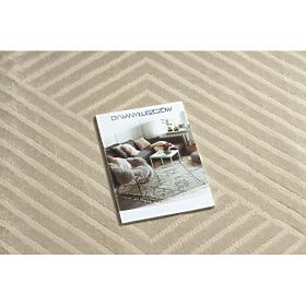 Tapis BALANCE 1503 taupe - Géométrique, structurel, glamour, F.H.Kabis