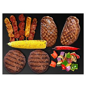 Tapis de barbecue TAPIS ensemble de 4 pièces