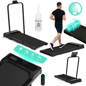 Tapis de course domestique avec support électrique walking pad d'entraînement sous bureau 10 km/h Mo
