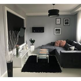 Tapis LOVE SHAGGY modèle 93600 noir