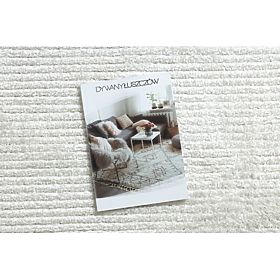 Tapis moderne MODE 00052 lignes, géométrique crème, F.H.Kabis