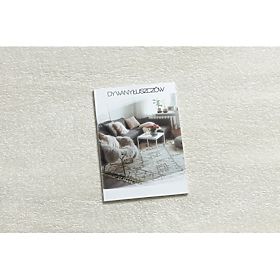 Tapis rond SOFTY Uni, Monochrome, crème, F.H.Kabis