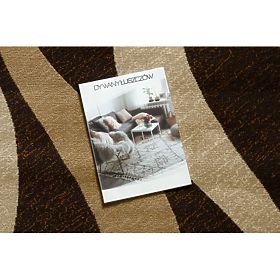 Tapis ROYAL G3565 Vagues - marron / beige, F.H.Kabis