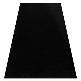 Tapis SOFTY, Uni, Monochrome, Noir, F.H.Kabis