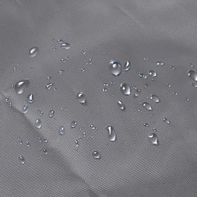 Toile d'ombrage imperméable 4x4x4m ModernHome - gris